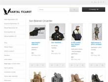Tablet Screenshot of kartalticaret.com.tr